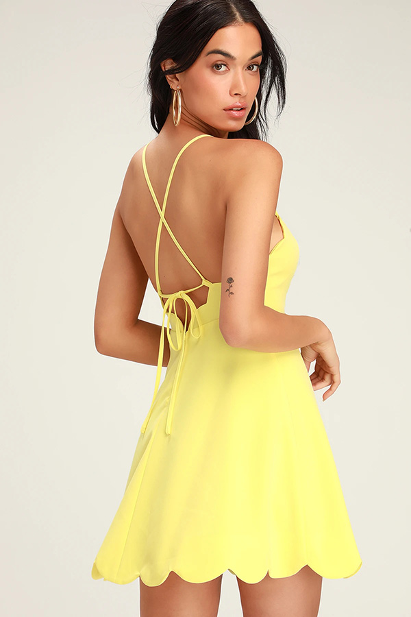Yellow dress - Image 2